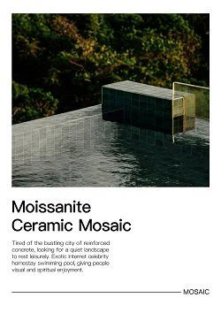 Moissanite Ceramic Mosaic