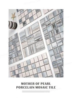 Mother of Pearl Porcelain Mosaic Tile